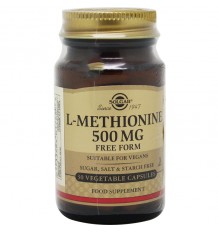 Solgar L-Methionine 500mg 30 Capsules