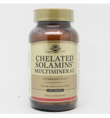 Solgar Solamins Chelated Multimineral 180 Comprimidos