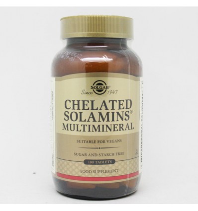 Solgar Solamins Multimineral 180 Comprimidos Solgar Solamins Multimineral 180 Comprimidos