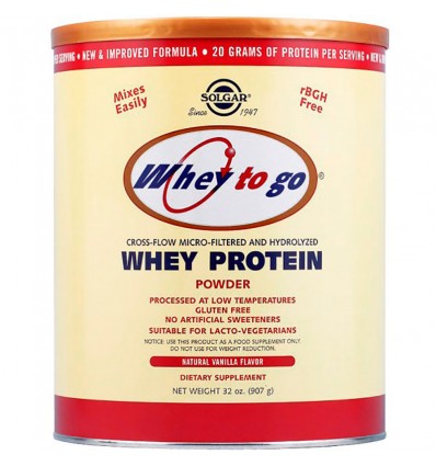Solgar Whey To Go Protein Vanille-907g