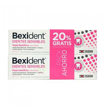 Bexident dentes sensíveis Pasta 75ml + 75ml Duplo