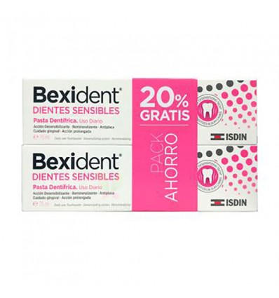 Bexident Dientes Sensibles Pasta 75ml + 75ml Duplo