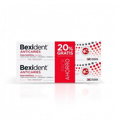 Bexident Anticaries Pasta 125ml + 125ml Duplo
