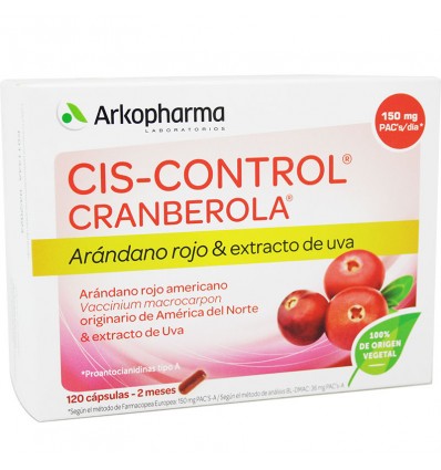 Cis-Control Cranbeola 120 Capsulas