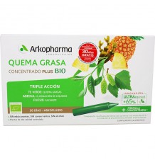 Arkofluido Quemagrasa Plus Triple Accion 20 Viales