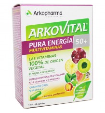 Arkovital Pura Energia 50+ 60 Cápsulas