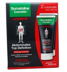 Somatoline Cosmetic Homme Abdominaux Top Définition 200ml + 200ml
