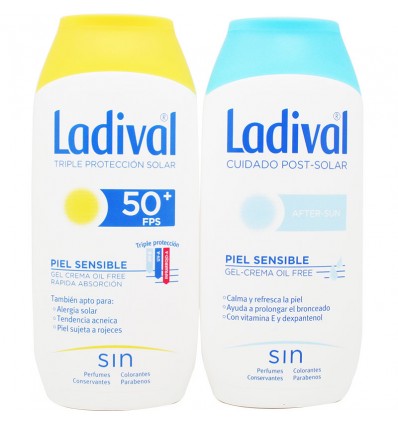 Ladival 50 Crema 200 ml Regalo+After Sun 200 ml