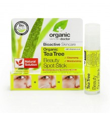 Dr Organic Barra para Acne Arbol de Te 8ml