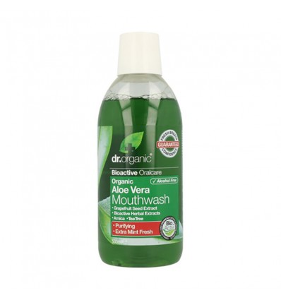 Dr Organic Mouthwash Aloe Vera 500 ml