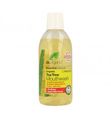 Dr Organic Enjuague Bucal Arbol del Te 500ml