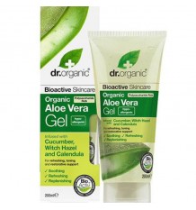 Dr Organic Gel Aloe Vera Pepino Olmo Escoces Calendula 200 ml