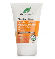 Dr Organic Crema Manos Y Uñas Miel Manuka 125ml