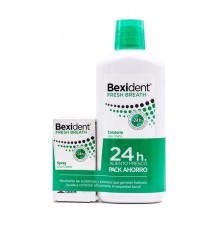 Bexident Fresh Breath Colutorio 500 ml + Spray Uso Diario 15 ml