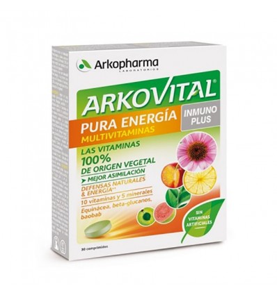 Arkovital Pura Energia Inmuno Plus 30 Comprimidos
