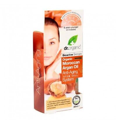 Dr Organic Sistema Antiedad Celulas Madre Aceite Argan 30ml Dr Organic Sistema Antiedad Celulas Madre Aceite Argan 30ml