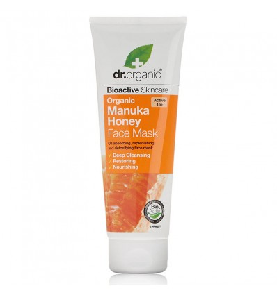 Dr Organic Exfoliante Facial Miel Manuka 125 ml