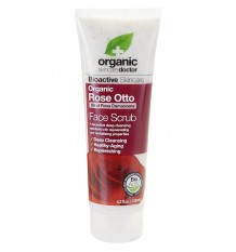 Dr Organic Exfoliante Facial Rose Otto 125ml