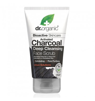 Dr Organic Exfoliante Facial Carbon Activo 125 ml