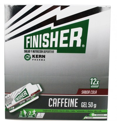 Finisher Caffeine Cola Gel Oral 12 Sobres Finisher Caffeine Cola Gel Oral 12 Sobres