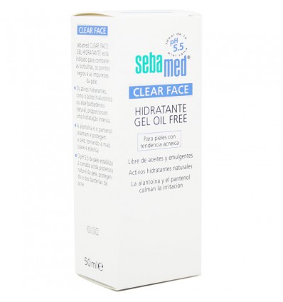 Sebamed Clear Face Gel Oil Free Hidratante 50ml