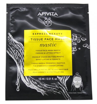 Apivita Express Beauty Sheet Mask Mastic Reafirmante Efecto Lifting 15ml