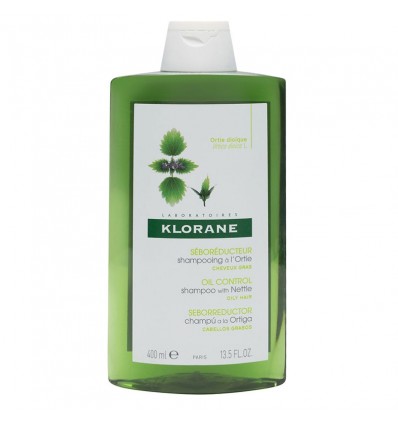 Klorane Shampoo Nettle Seborregulador 400 ml