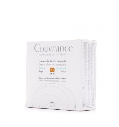 Avene Couvrance Compacta Acabado Mate 2.5 Beige