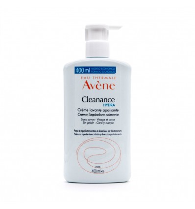 Avene Cleanance Hydra Crema Limpiadora Calmante 400ml