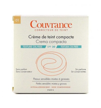 Avene Couvrance Compacta Acabado Mate 1.0 Porcelana