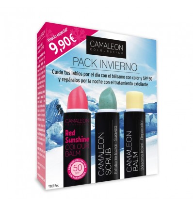 Camaleon Pack Invierno Tres Labiales