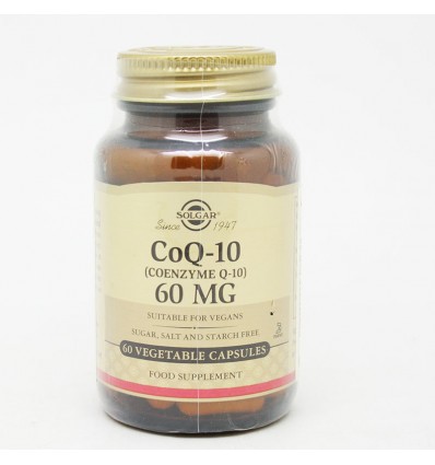 Solgar Coenzima Q10 60mg 60 Capsulas Solgar Coenzima Q10 60mg 60 Capsulas