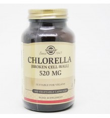 Solgar Clorela 520mg 100 Capsulas