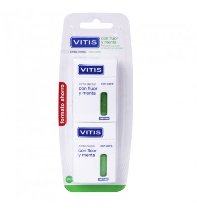 Vitis Dental Tape Fluor Mint Duplo