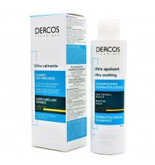 Dercos Shampooing Ultra Apaisante Usage Fréquent Cheveux Secs 200ml
