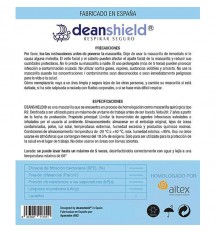 Deanshield Mascarilla Reutilizable Higienica Adulto Marron