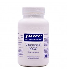 Pure Dispositifs D'Encapsulation De La Vitamine C 1000 90 Capsules Végétales