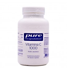 Pure Encapsulations Vitamina C 1000 90 Cápsulas Vegetales