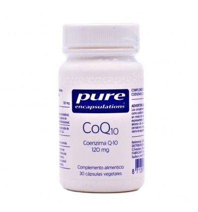 Pure dispositifs d'encapsulation CoQ10 120 mg 30 Gélules Végétales