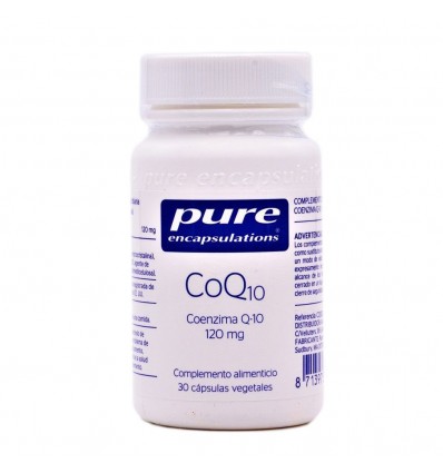 Pure Encapsulations CoQ10 120mg 30 Cápsulas Vegetales