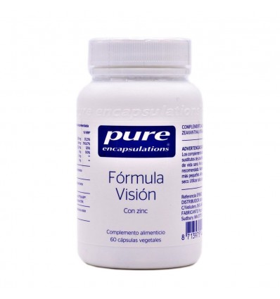 Pure Encapsulations Fórmula Visión 60 Cápsulas Vegetales Pure Encapsulations Fórmula Visión 60 Cápsulas Vegetales