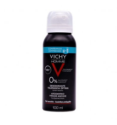 Vichy Homme Desodorante Tolerancia Óptima 48H Spray 100ml