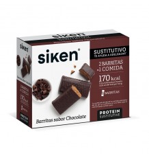 Siken Barritas Chocolate 8 Unidades