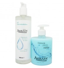 Pharma Arbasy Gel Sanitizing 500ml+Cream Soap Hands Marino 500ml