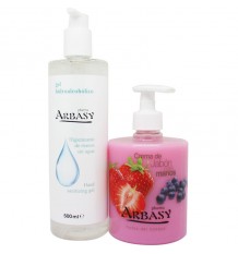 Pharma Arbasy Gel Sanitizing 500ml+Cream Soap Hands-Fruits Forest 500ml