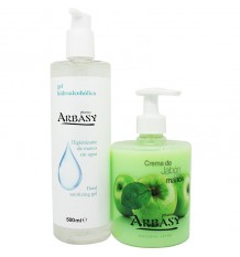 Pharma Arbasy Gel Higienizante 500ml+Crema Jabon Manos Manzana 500ml