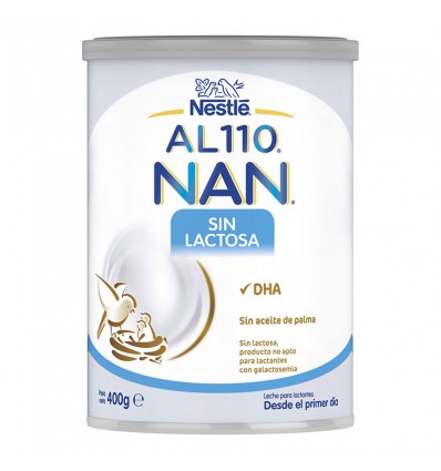 A 110 leite Nan sem lactose 400 g