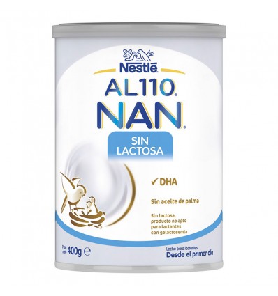 A 110 leite Nan sem lactose 400 g