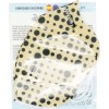 Deanshield Mascarilla Reutilizable Higienica Adulto Dorada Puntos Negros