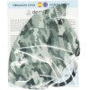 Deanshield Máscara Reutilizável Higienica Adulto Camuflagem Cinza Claro
